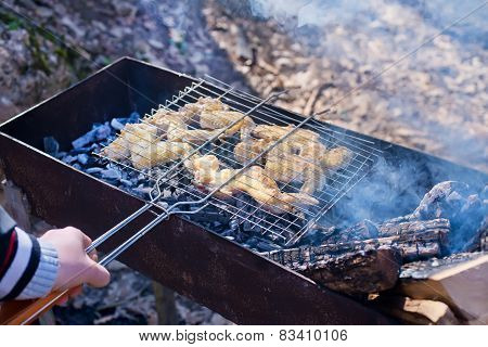 BBQ in the forest