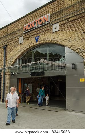 Hoxton Overground Station, London
