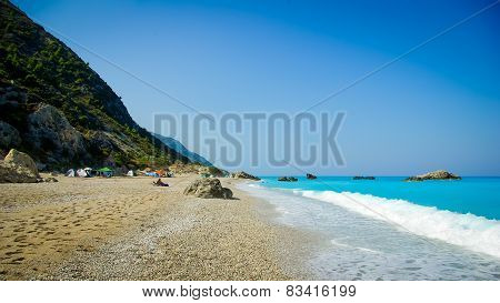 Kathisma Beach, Lefkada Island, Greece