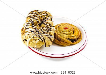 Fresh Baked Different Pastries