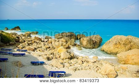 Kavalikefta Beach, Lefkada Island, Greece