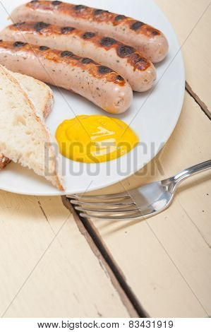 Traditional German Wurstel Sausages