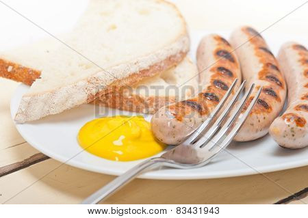 Traditional German Wurstel Sausages