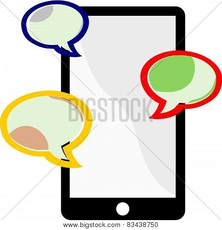 Messaging On A Cellphone