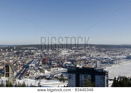 Overview Of Ornsköldsvik Town