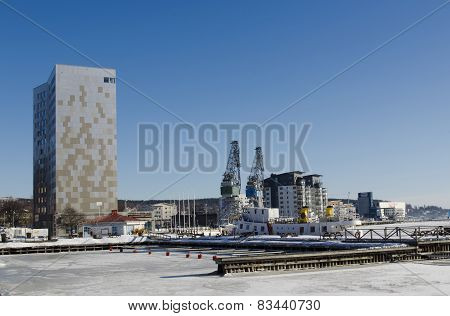 Ornskoldsvik Harbor