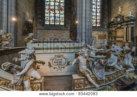 Ducasse De Mons Or Doudou In Mons, Belgium.