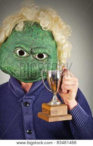 Lizard Mask Sweater