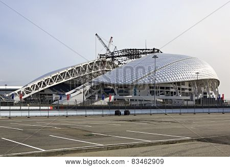 Fisht Stadium is being reconstructed.