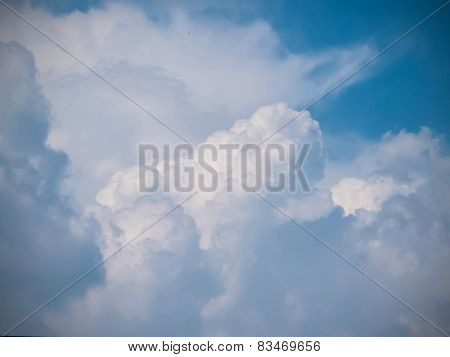 Blue Sky And Cloud