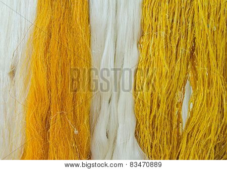 Raw Silk Thread For Background