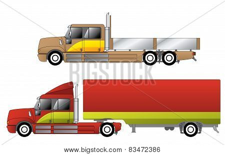 Convetional Trucks With Double Cab