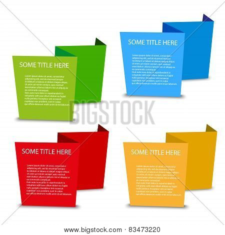 Four color empty spatial tags