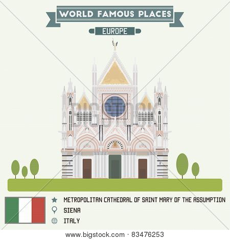 Cathedral Of Saint Mary. Siena