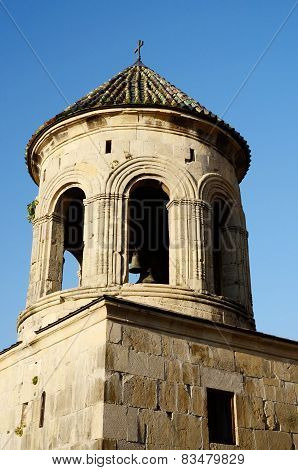 Bell Tower In Gelati Monastery Near Kutaisi ,imereti, Western Georgia, Unesco Heritage Site