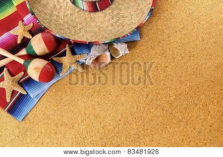 Mexican Beach Background