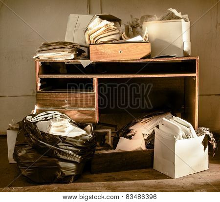 Messy Workplace