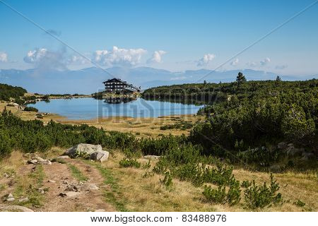Lake near Bezbog ski station