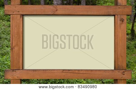 Forest Sign Board