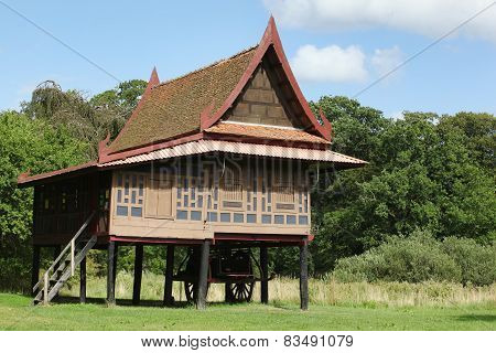 Thai house in Moesgaard museum, Denmark