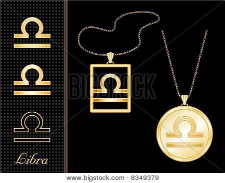 Libra Medallion & vedhæng