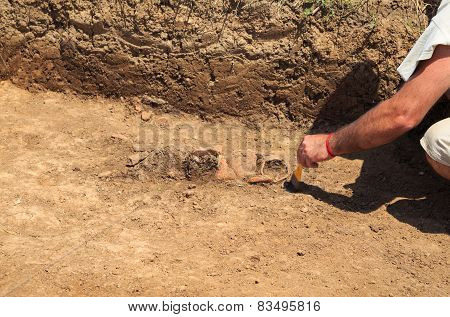 One Of The Stages Of Excavation