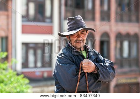 Tibetan Pilgrim, Nepal