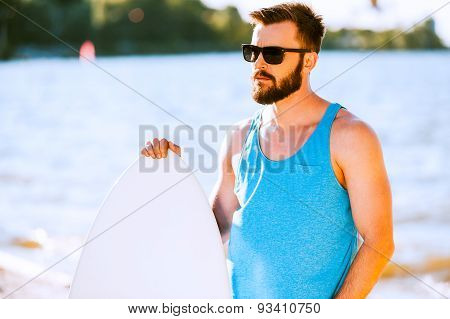 Confident Surfer.