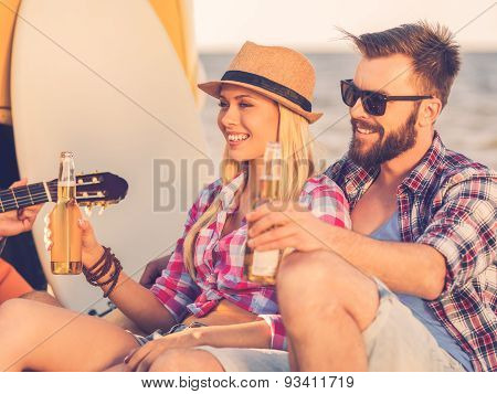 Enjoying Summer Day.