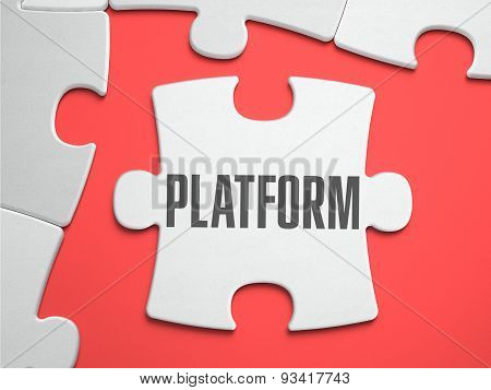 Platform - Puzzle on the Place of Missing Pieces.