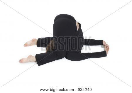 Yoga Pose yapıyor kadın