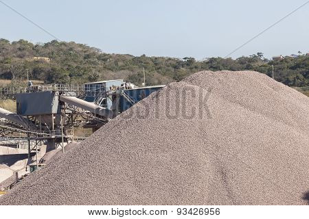 Stone Yard Cement Factory