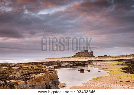 Bamburgh Castle After Dawn
