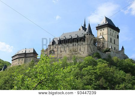 Castle Karlstein In Czech Republic