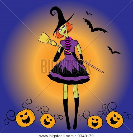 Halloween Witch.eps