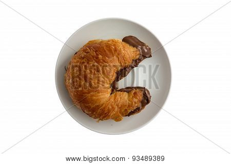 Freshly Baked Flaky Buttery Croissant