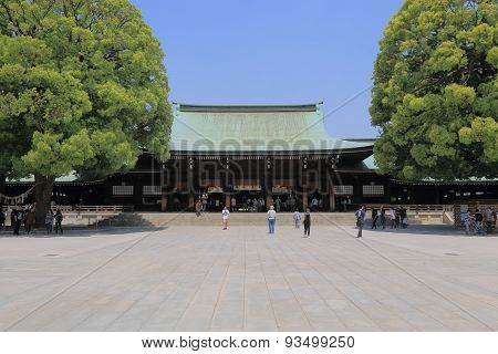 Meiji shrine Tokyo Japan