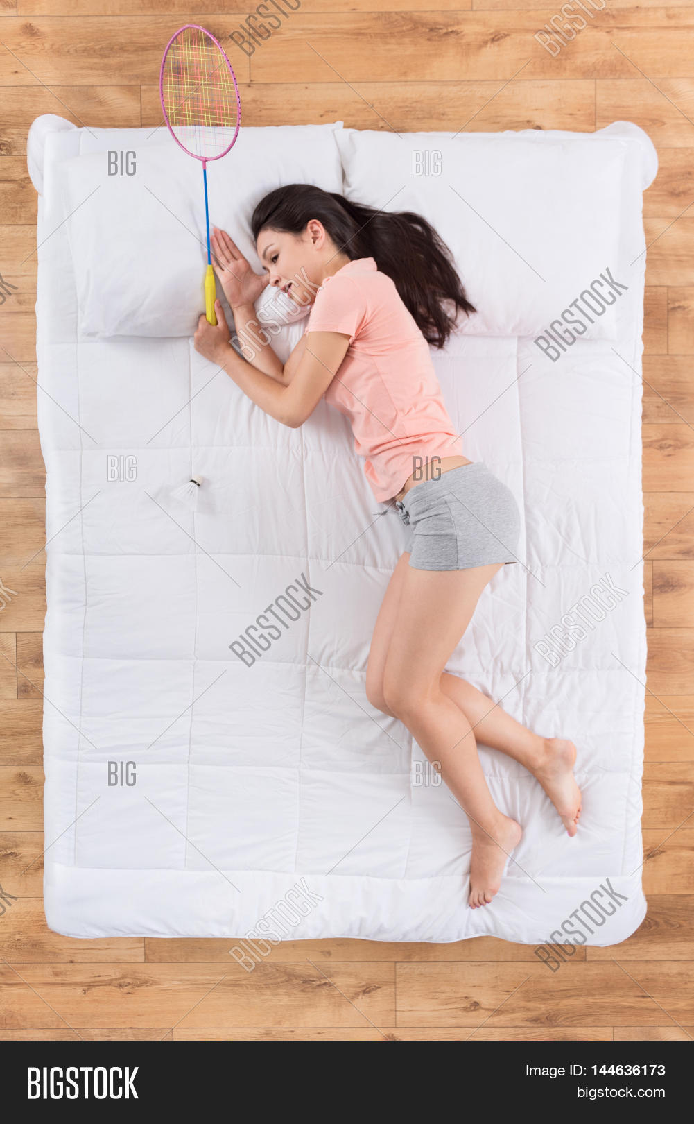 During Sleep. Top View Image & Photo (Free Trial) Bigstock