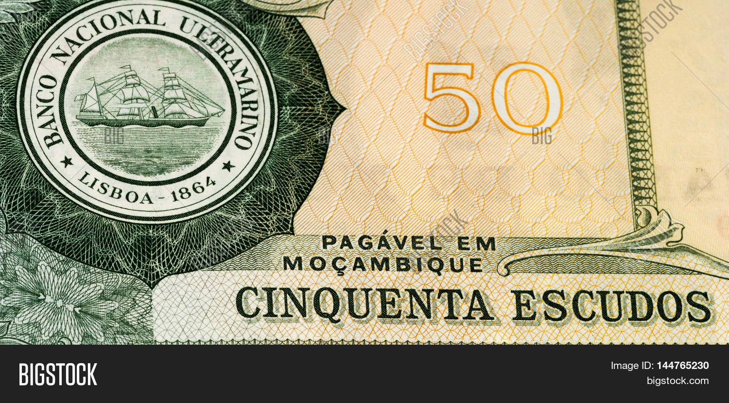 50 Mozambican Escudos Image Photo Free Trial Stock 50 Mozambican Escudos Image Photo