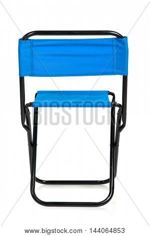 Folding chair isolated on white background