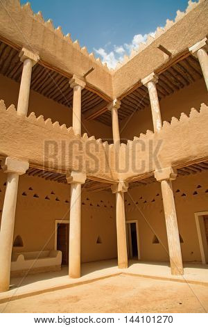 Streets of the old city Diriyah near Ar Riyadh, Kingdom of Saudi Arabia