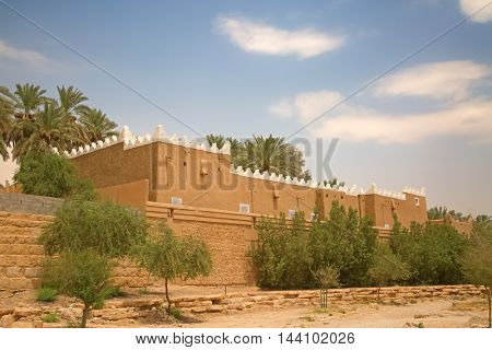Streets of the old city Diriyah near Ar Riyadh, Kingdom of Saudi Arabia