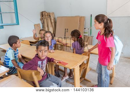 Refugee Camp Of Lagadikia