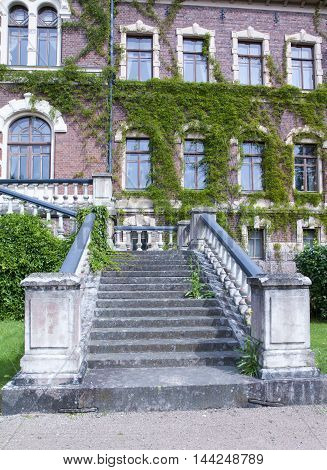 Malmgard, Finland. The Manor House at summer.