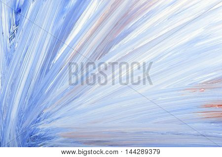 Blue abstract hand-painted gouache brush stroke daub background texture. Art. Expression of its own thoughts. Outpouring.