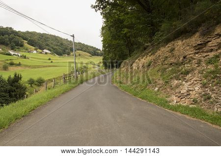 Camino de Santiago from Saint Jean Pied de Port to Roncesvalles via Valcarlos