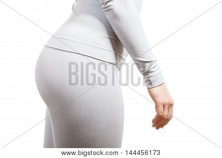 Part Body Picture With Underwear.