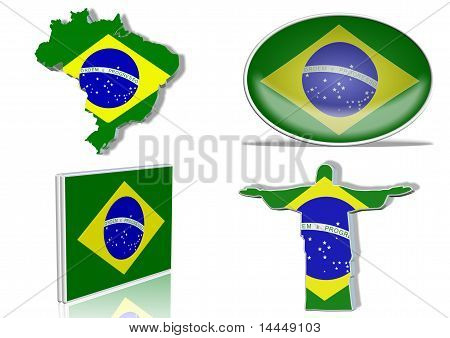 Brazil Zászlóval