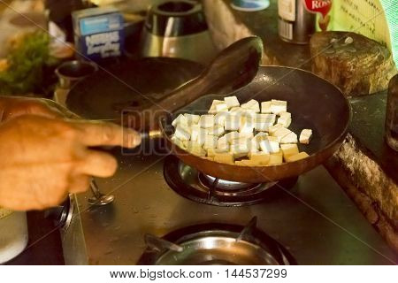 Parota homemade cooking class full process Pondicherry Tamil Nadu India