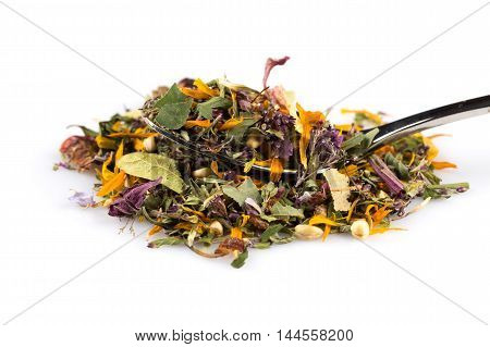 Dried Herbal Tea Leaves